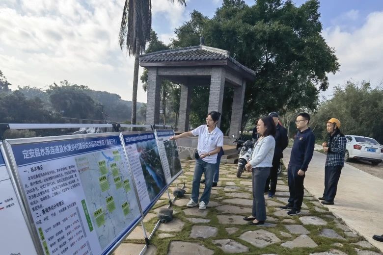 海南省定安縣政協(xié)副主席陳京華、周裕云先后到海南定安項(xiàng)目檢查指導(dǎo)工作