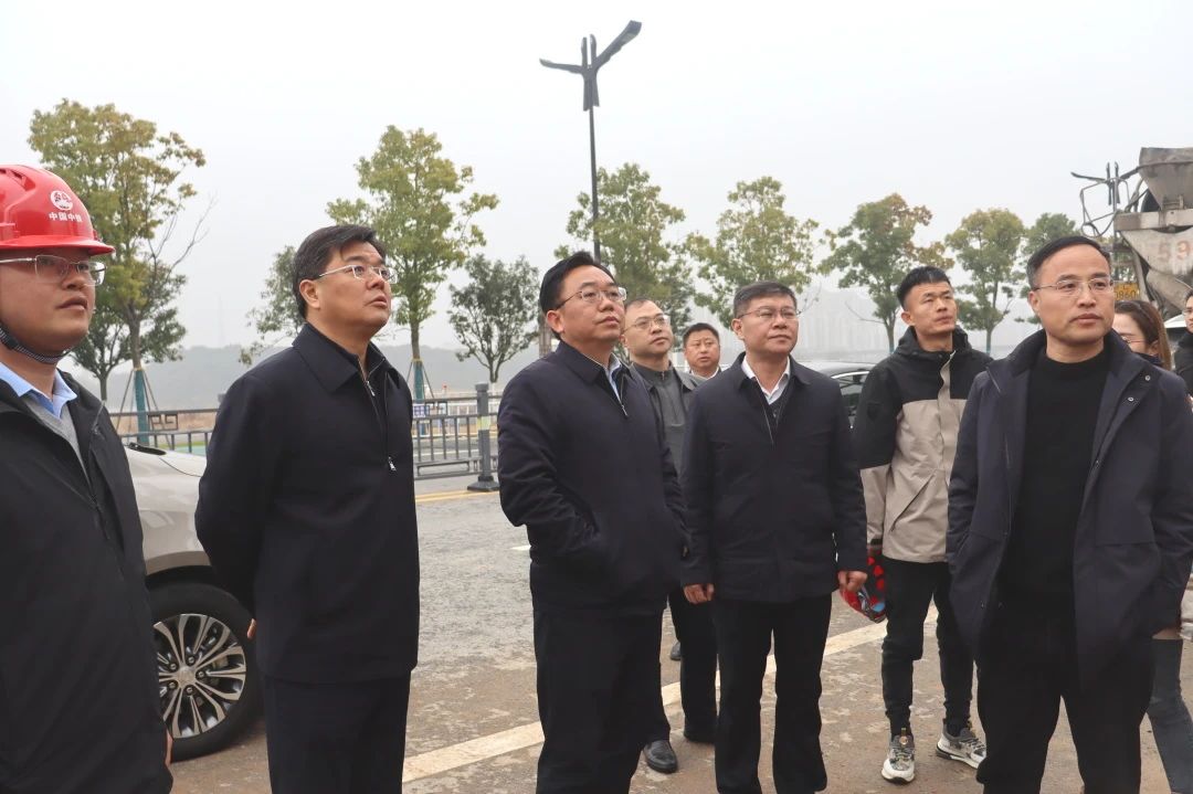 鷹潭市市長張子建到鷹潭項目檢查指導(dǎo)工作