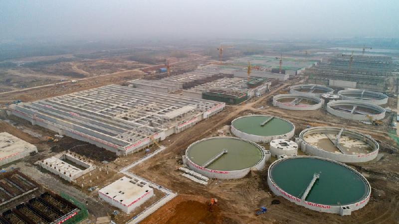 工人日?qǐng)?bào)：武漢北湖污水處理廠工程主體工程順利完成