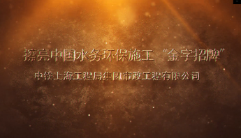 擦亮中國水務環保施工“金字招牌”