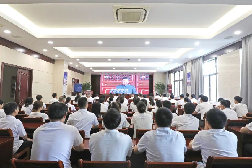 銘記歷史 強(qiáng)國(guó)有我丨公司組織收看紀(jì)念中國(guó)人民抗日戰(zhàn)爭(zhēng)暨世界反法西斯戰(zhàn)爭(zhēng)勝利80周年大會(huì)